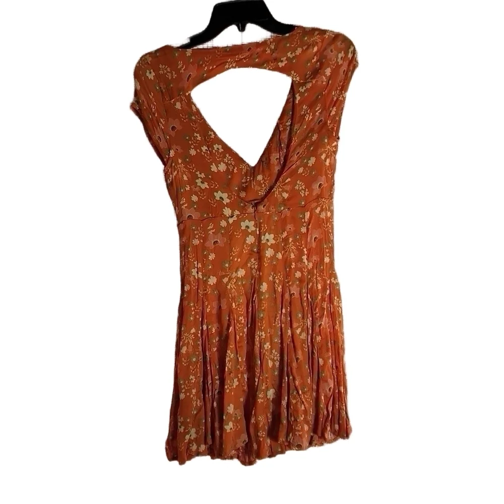 NWT Free People Floral Mini Dress Junior Size - Picture 2 of 4